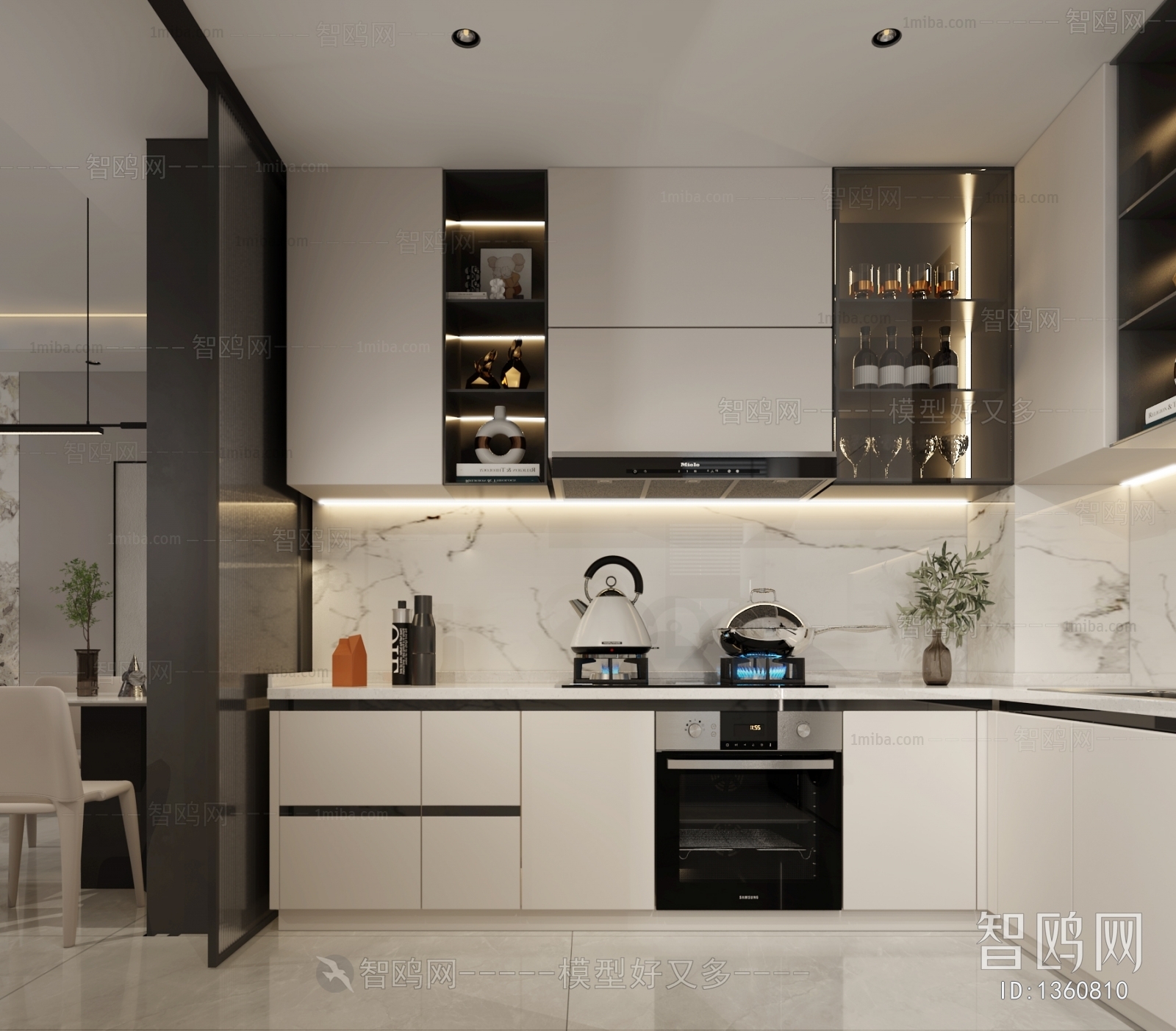 Modern The Kitchen