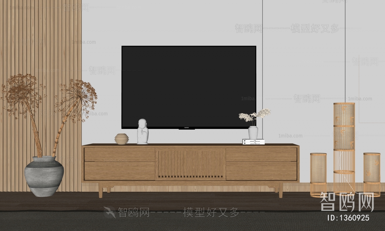Japanese Style TV Cabinet