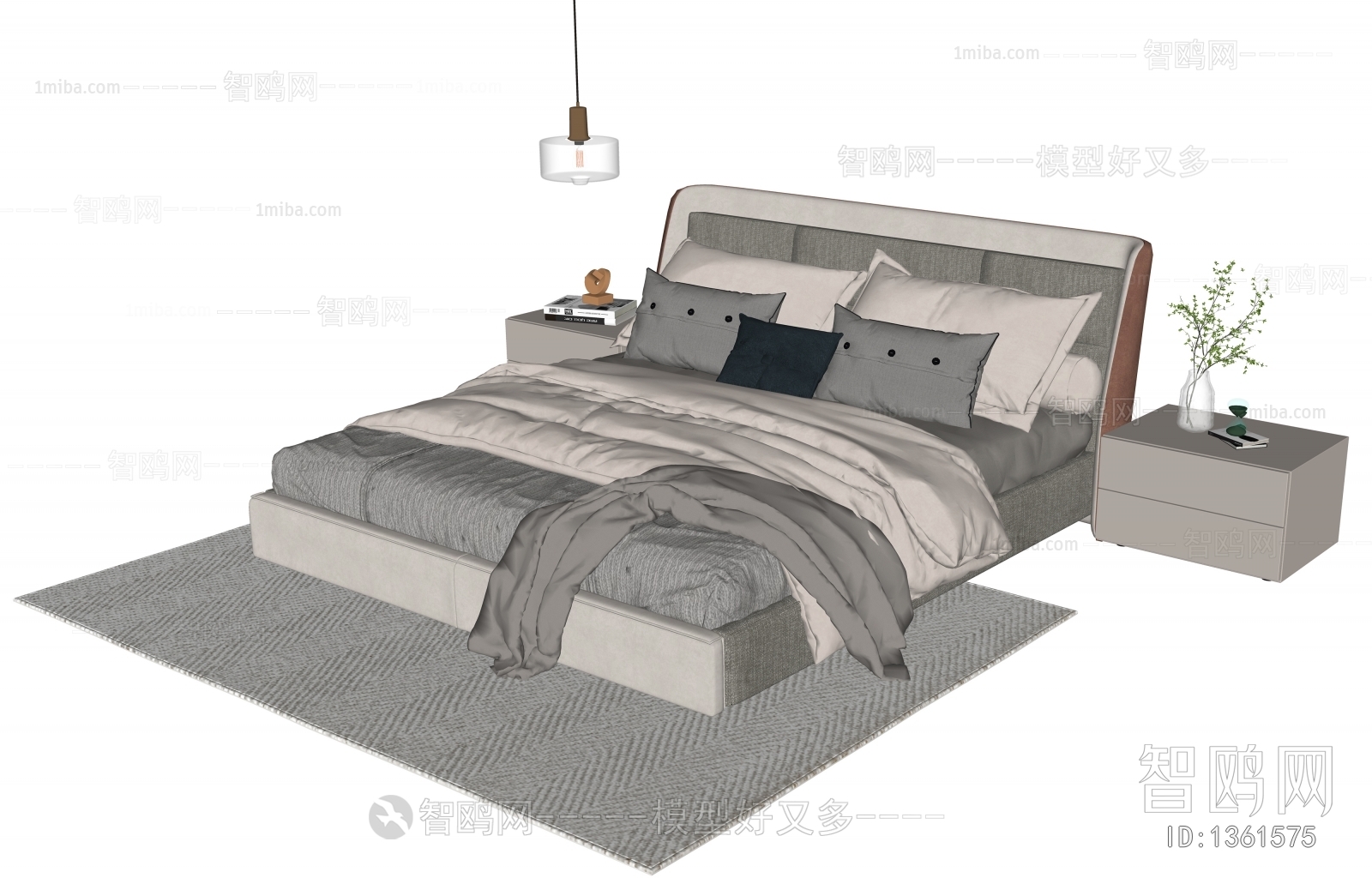 Modern Double Bed