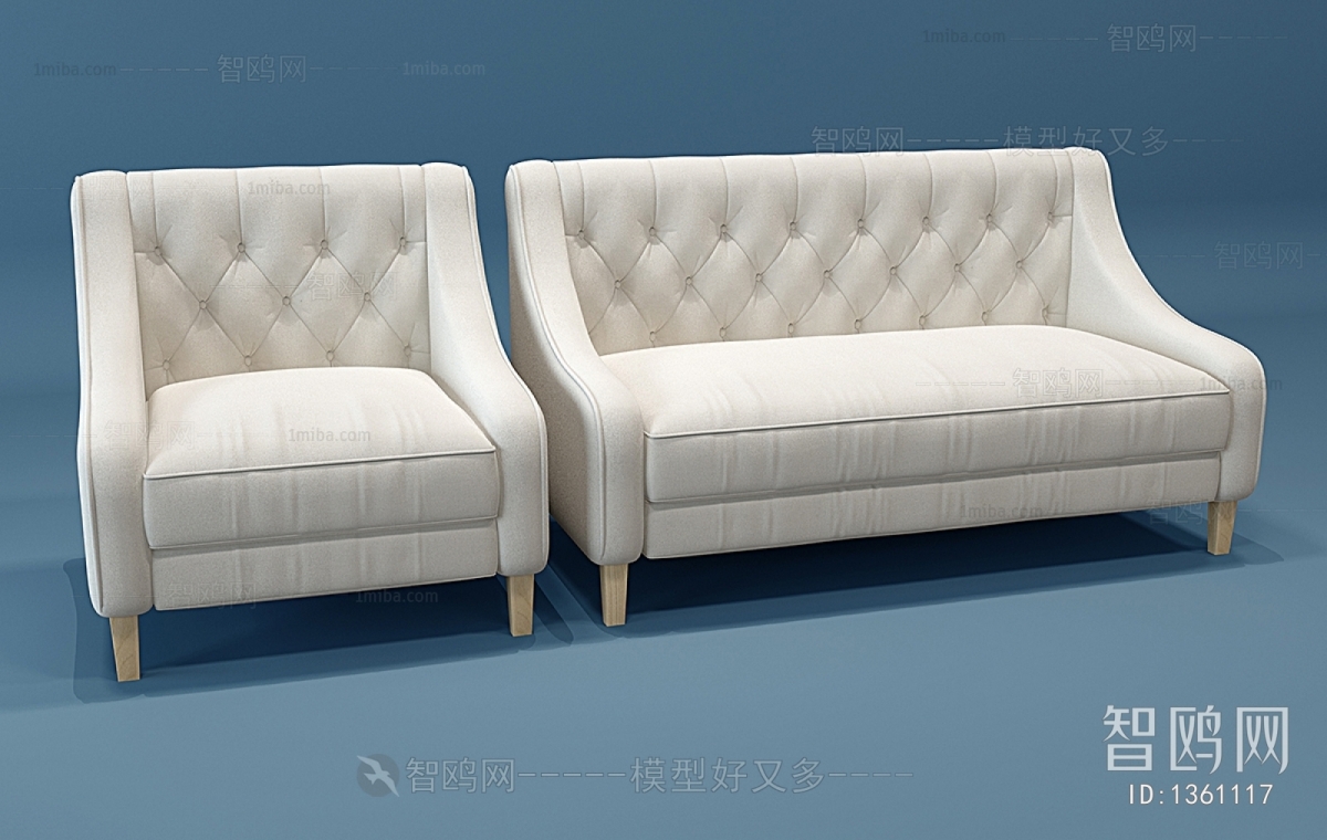 American Style Single Sofa