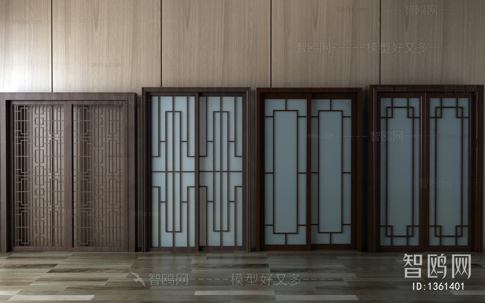 Chinese Style Sliding Door