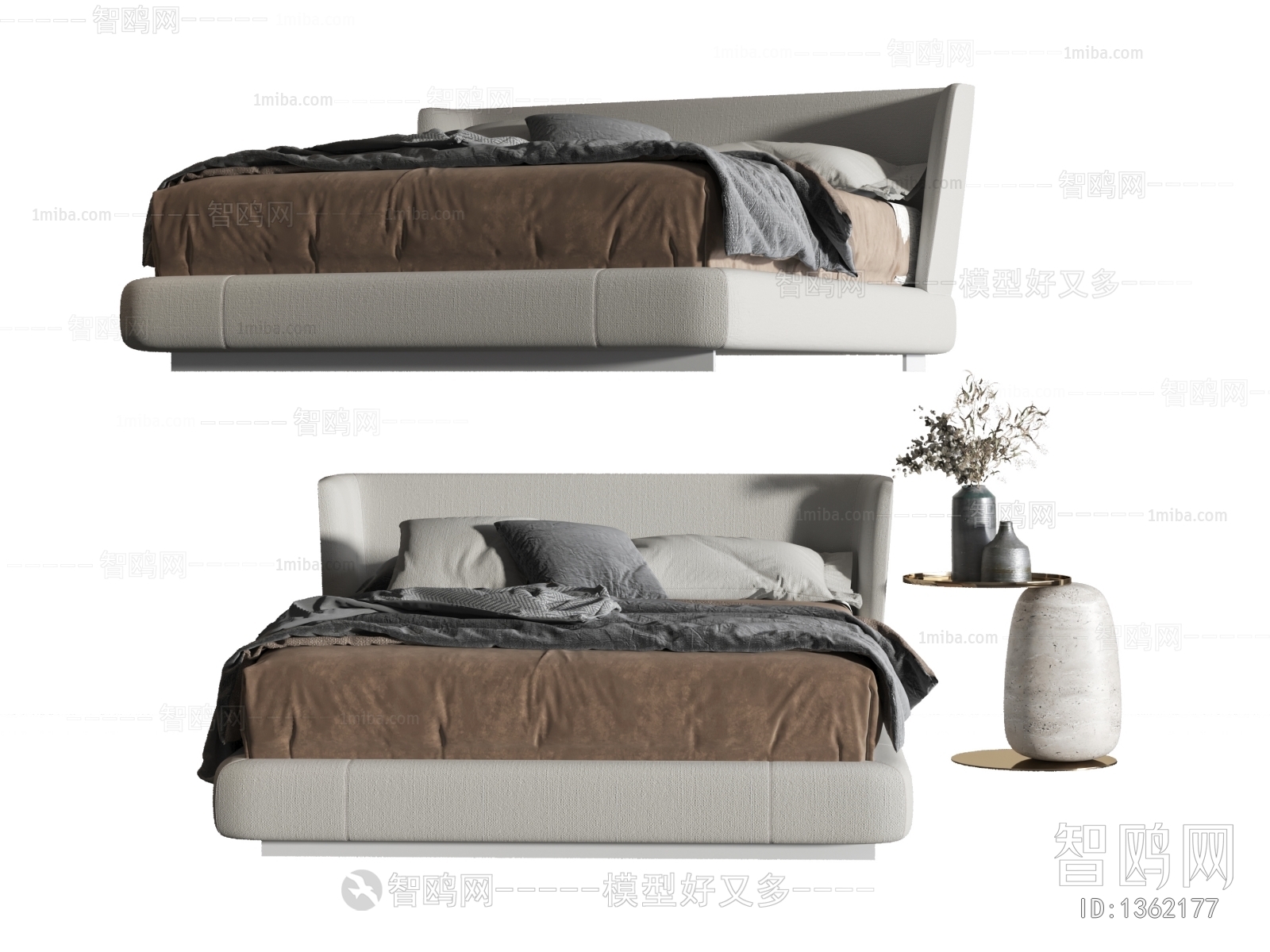 Modern Double Bed