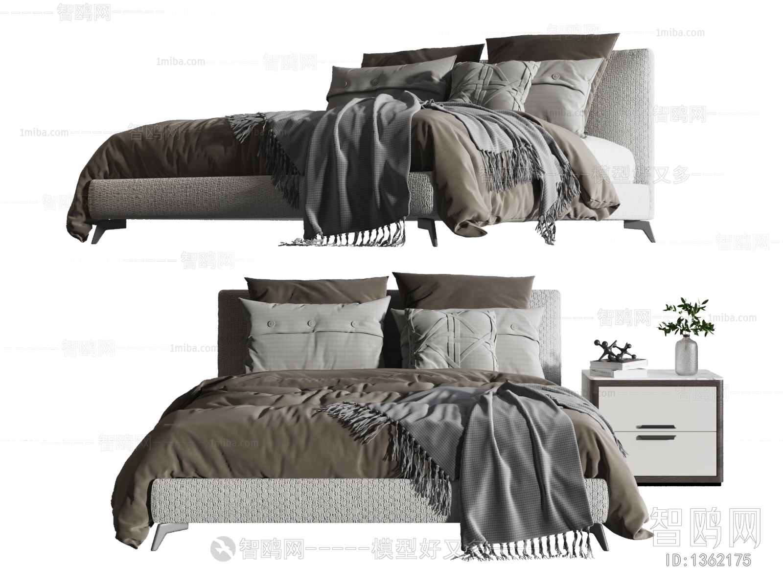 Modern Double Bed