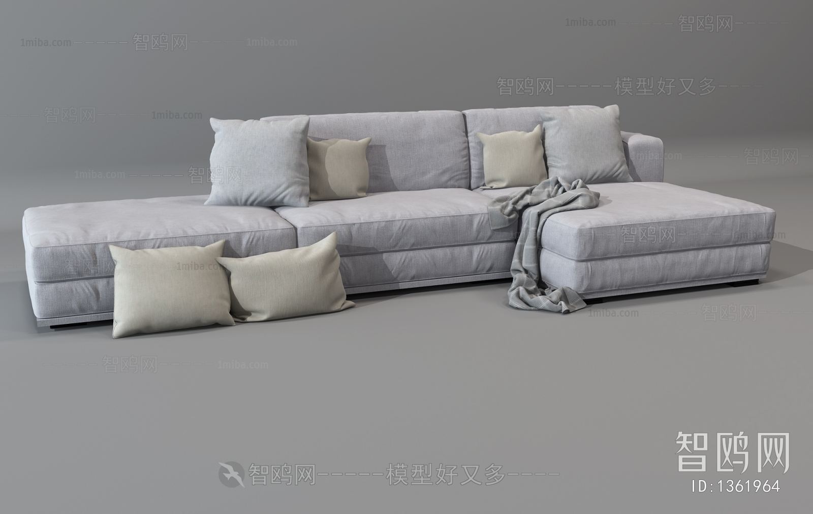 Modern Multi Person Sofa