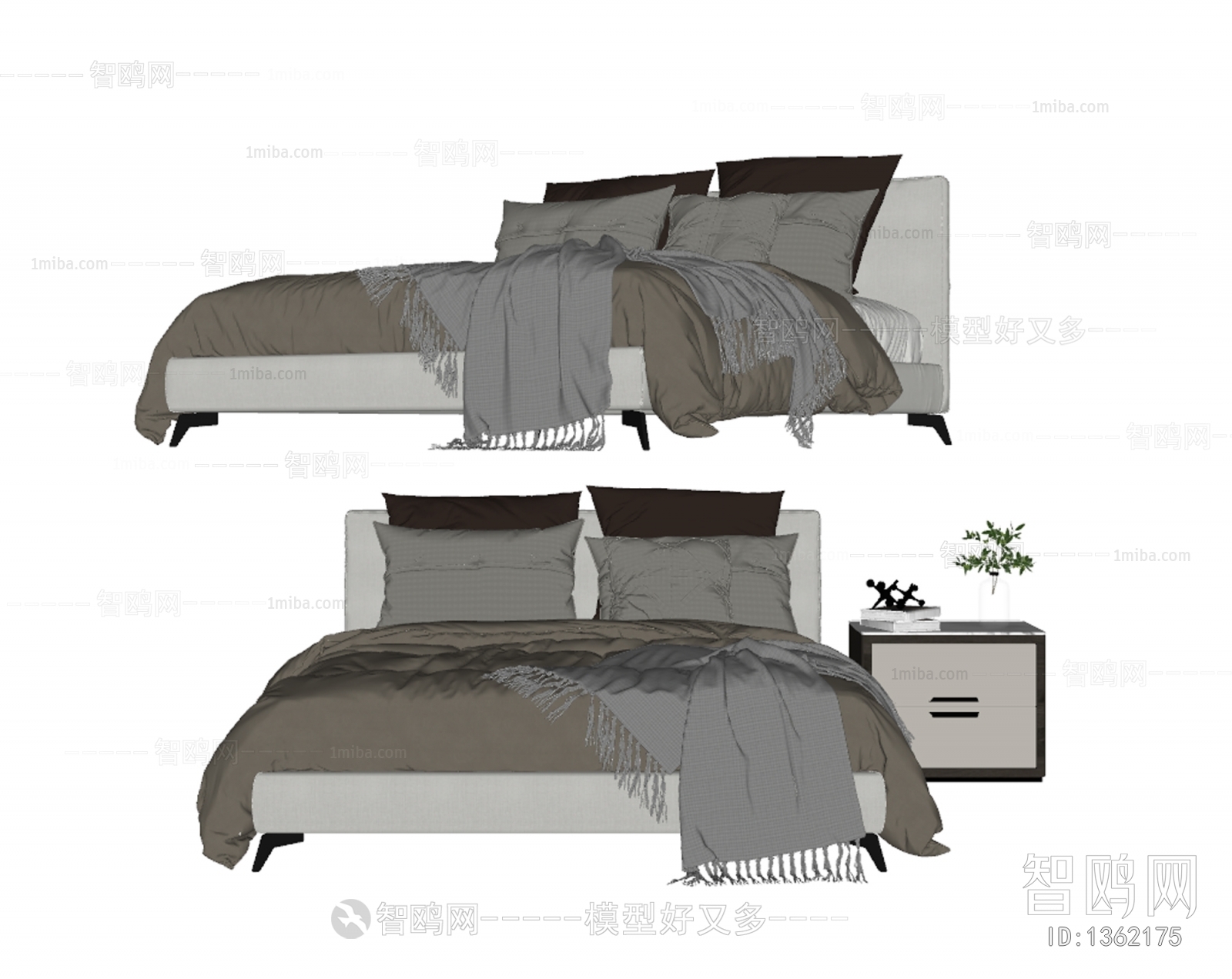 Modern Double Bed