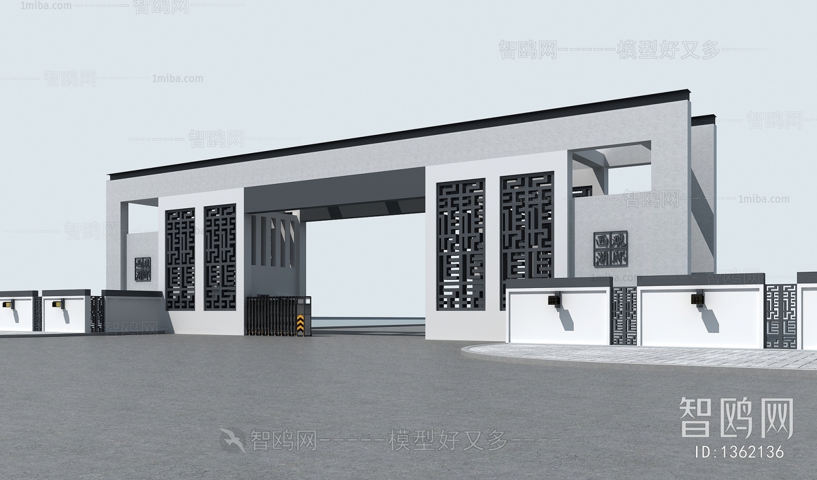 New Chinese Style Facade Element