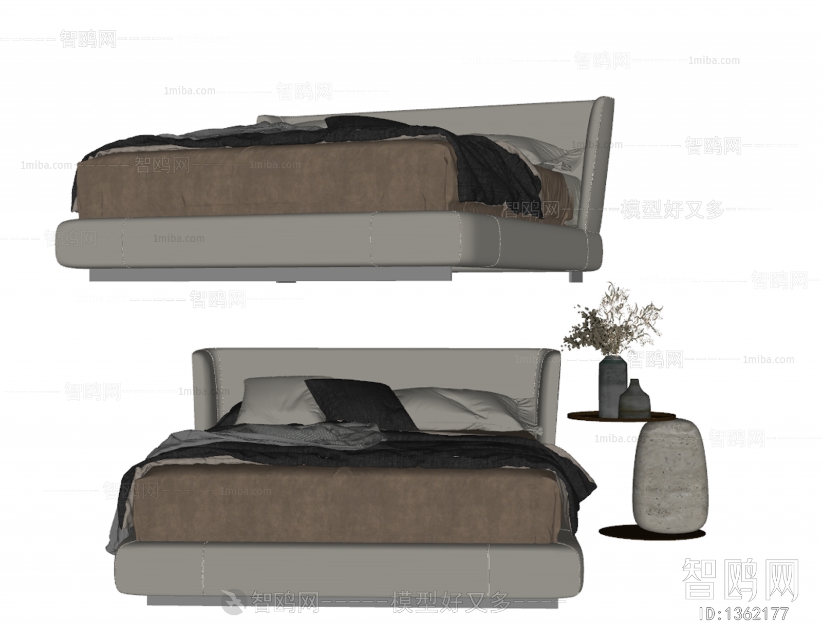 Modern Double Bed