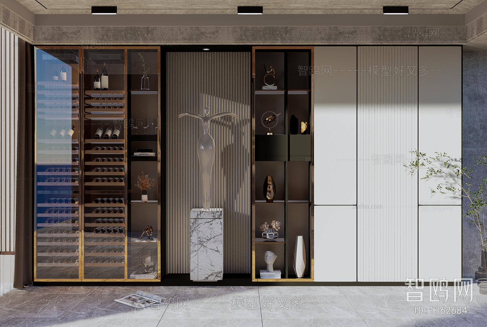 Modern Wine Cabinet