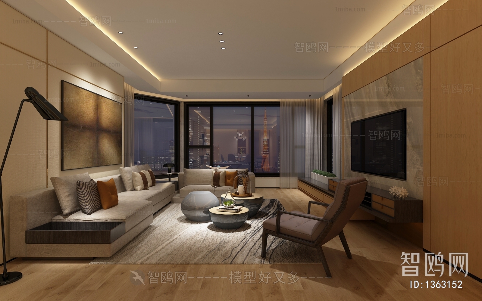 Modern A Living Room