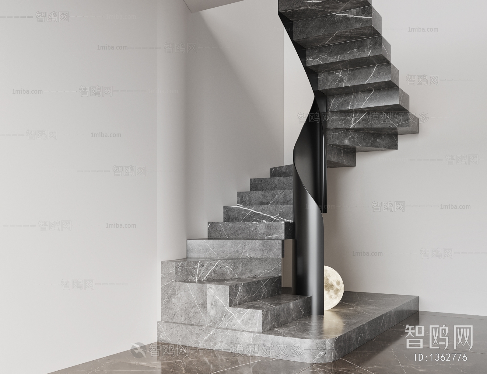 Modern Rotating Staircase