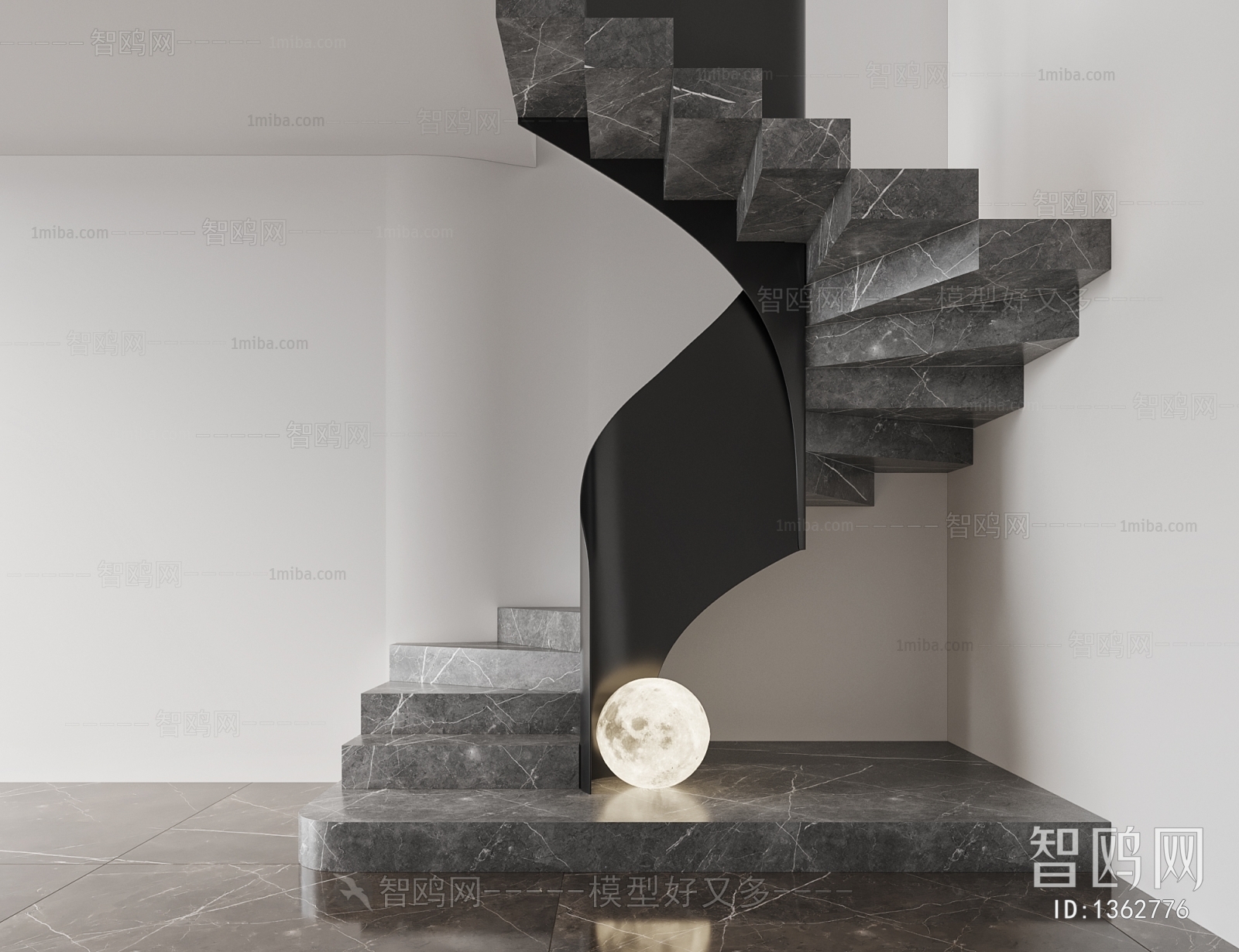 Modern Rotating Staircase