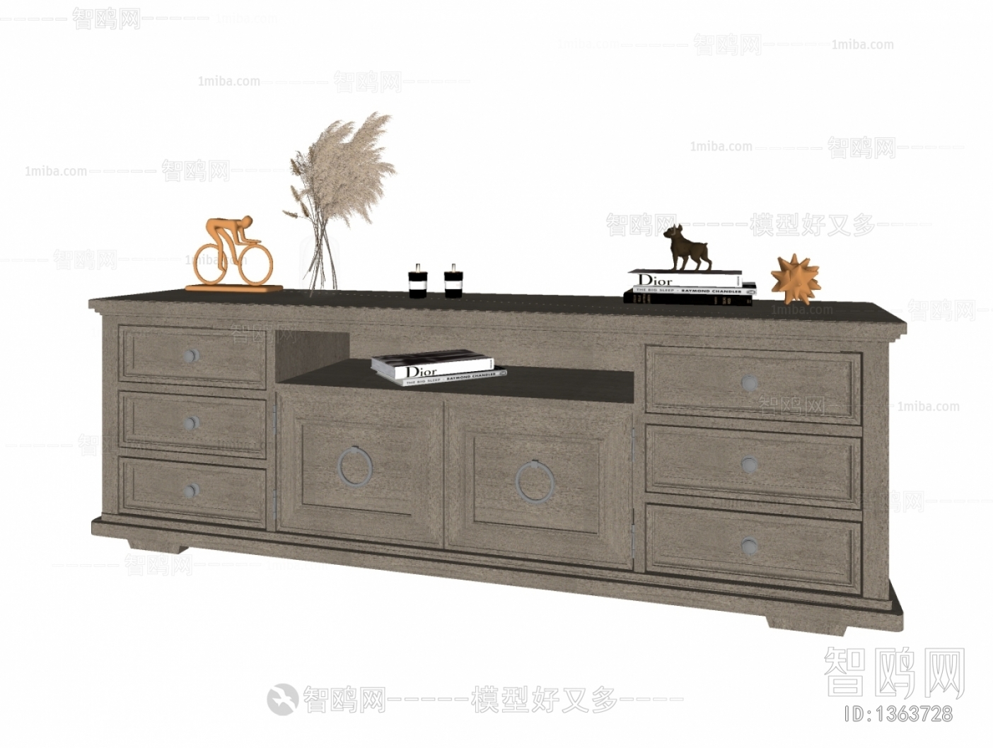 American Style TV Cabinet