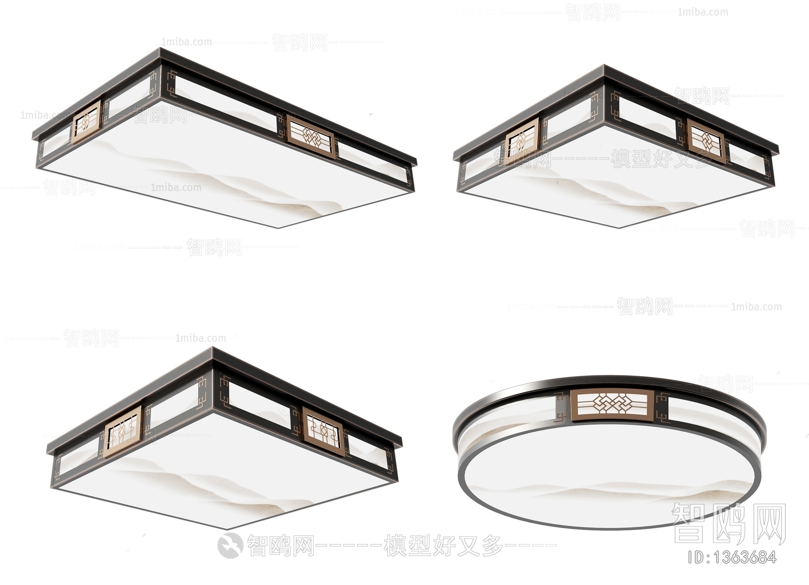 New Chinese Style Ceiling Ceiling Lamp