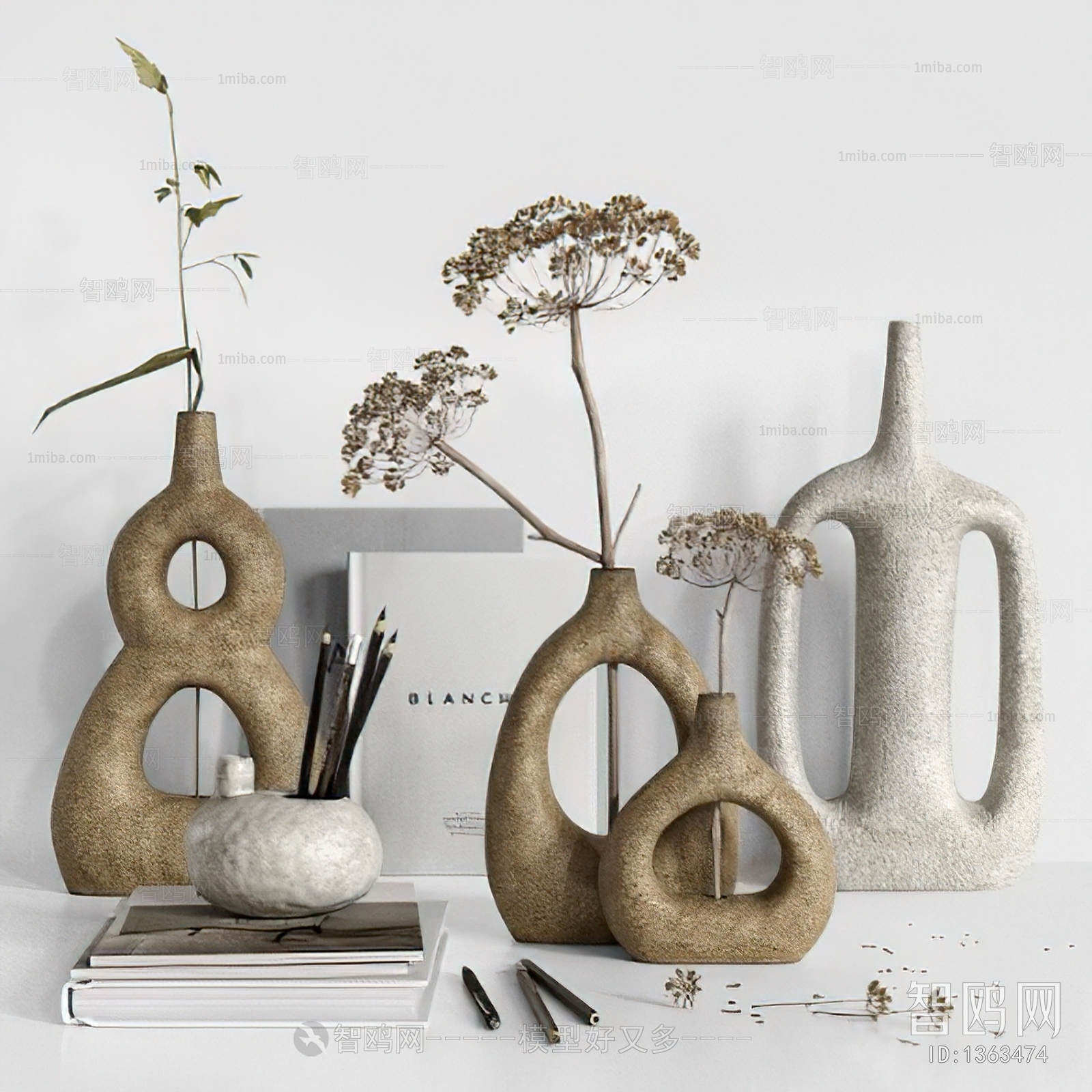 Wabi-sabi Style Decorative Set