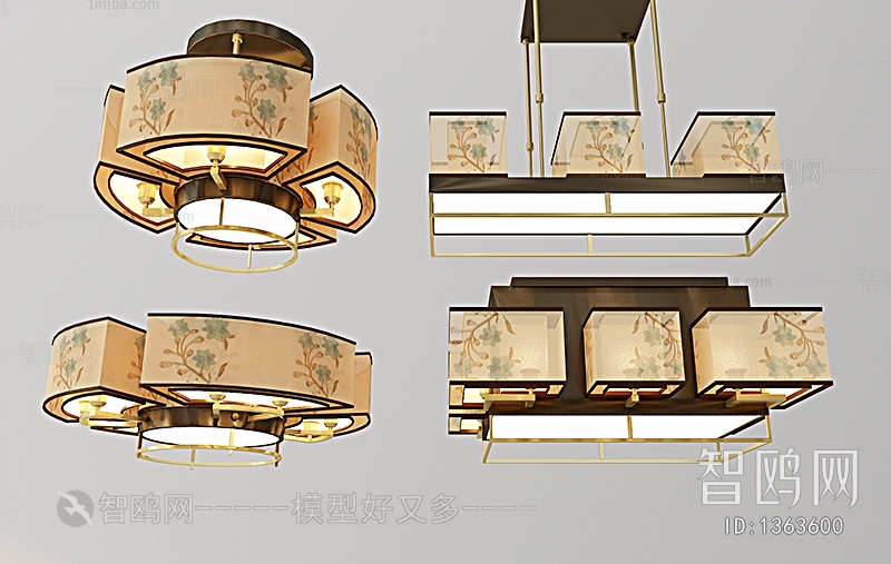 New Chinese Style Ceiling Ceiling Lamp