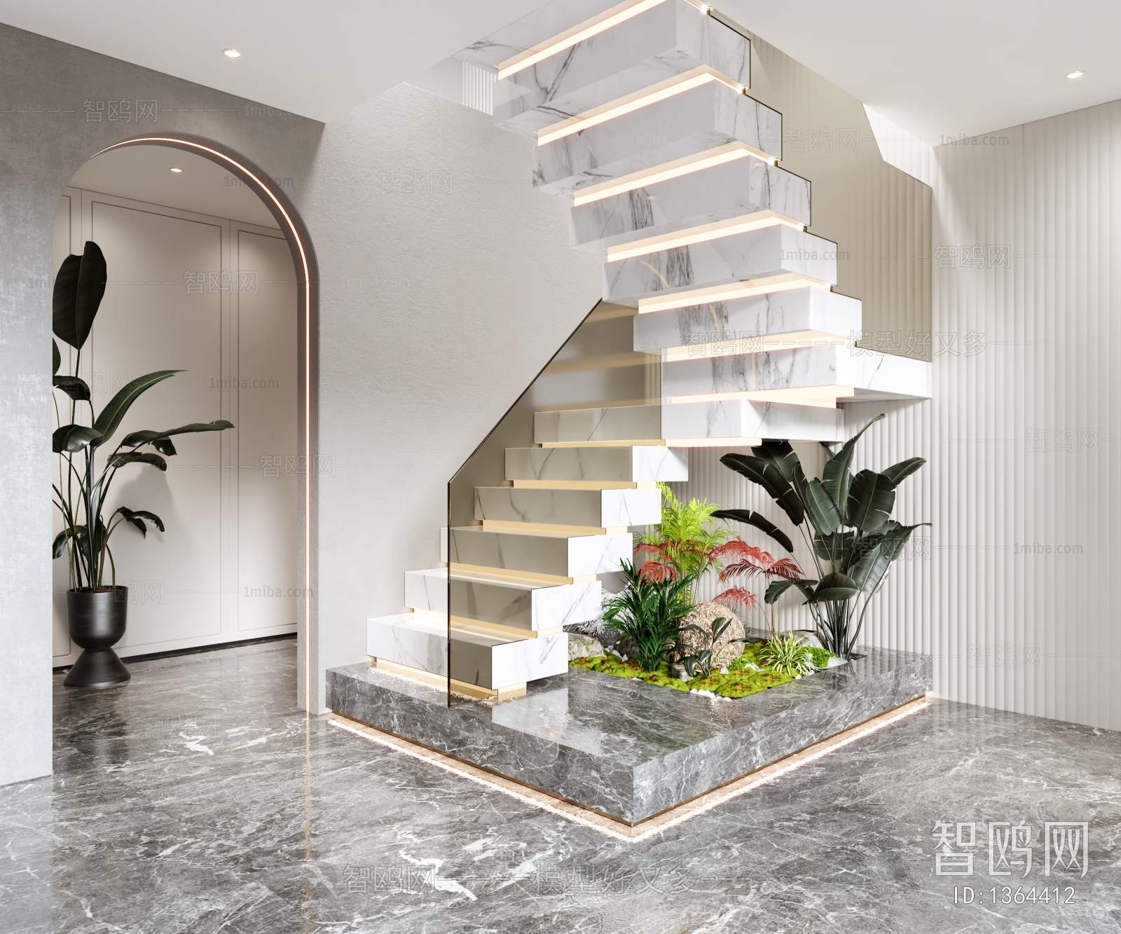 Modern Stairwell