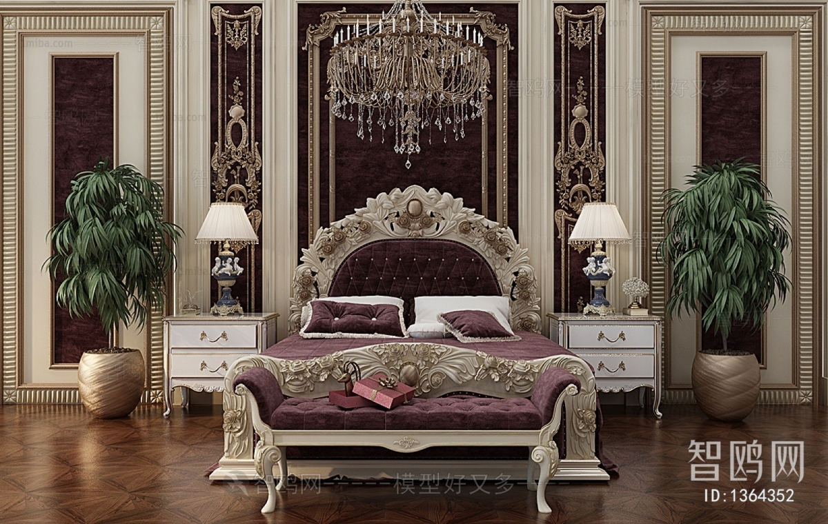 European Style Double Bed