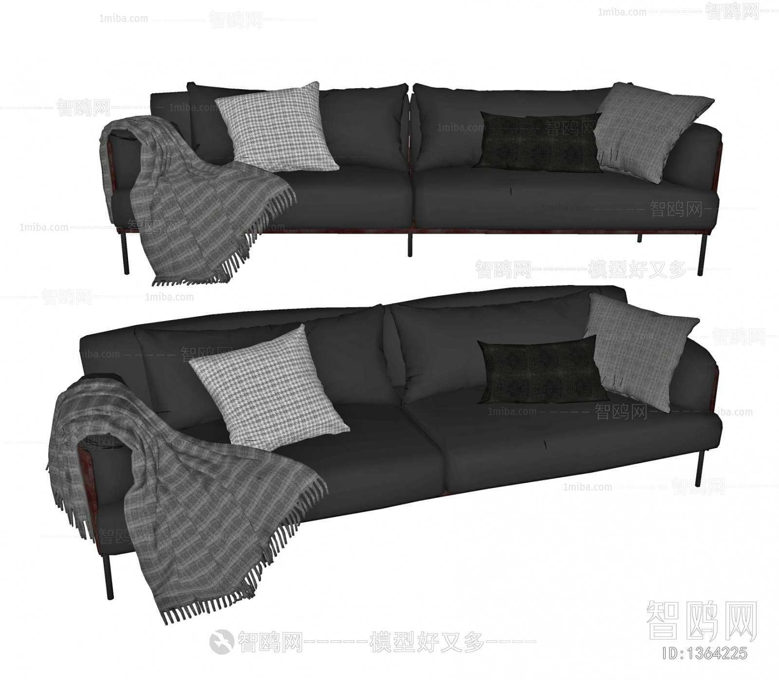 Modern Multi Person Sofa