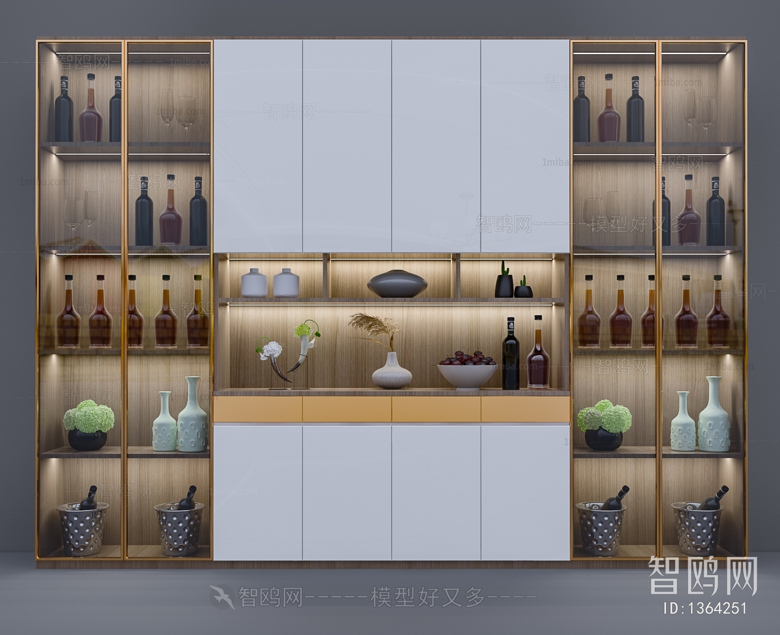 Modern Wine Cabinet