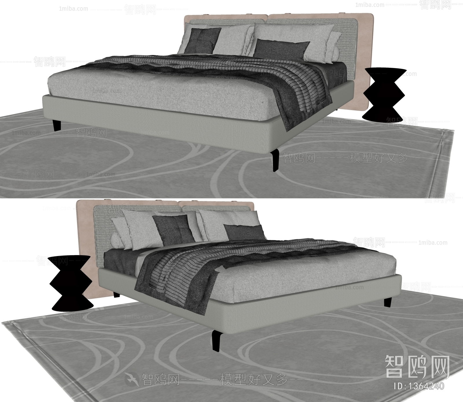 Modern Double Bed