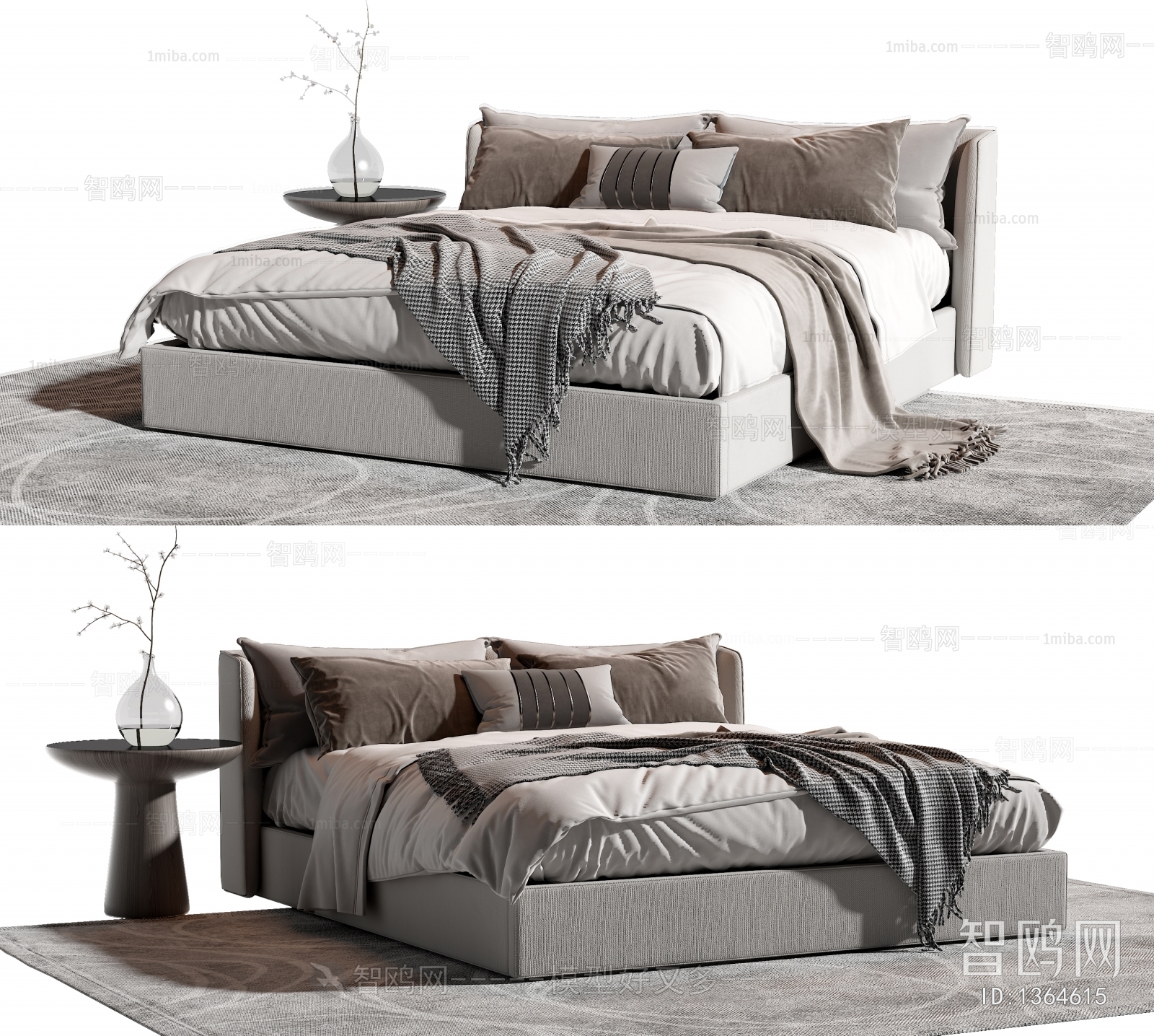 Modern Double Bed