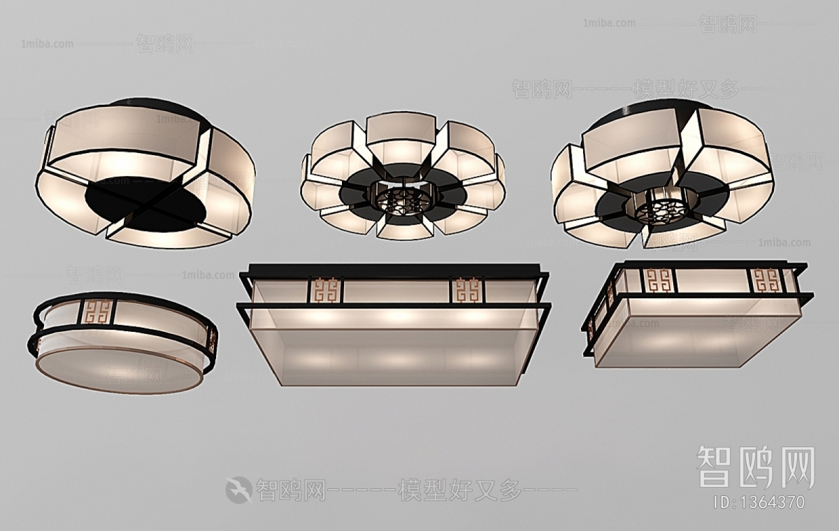 New Chinese Style Ceiling Ceiling Lamp