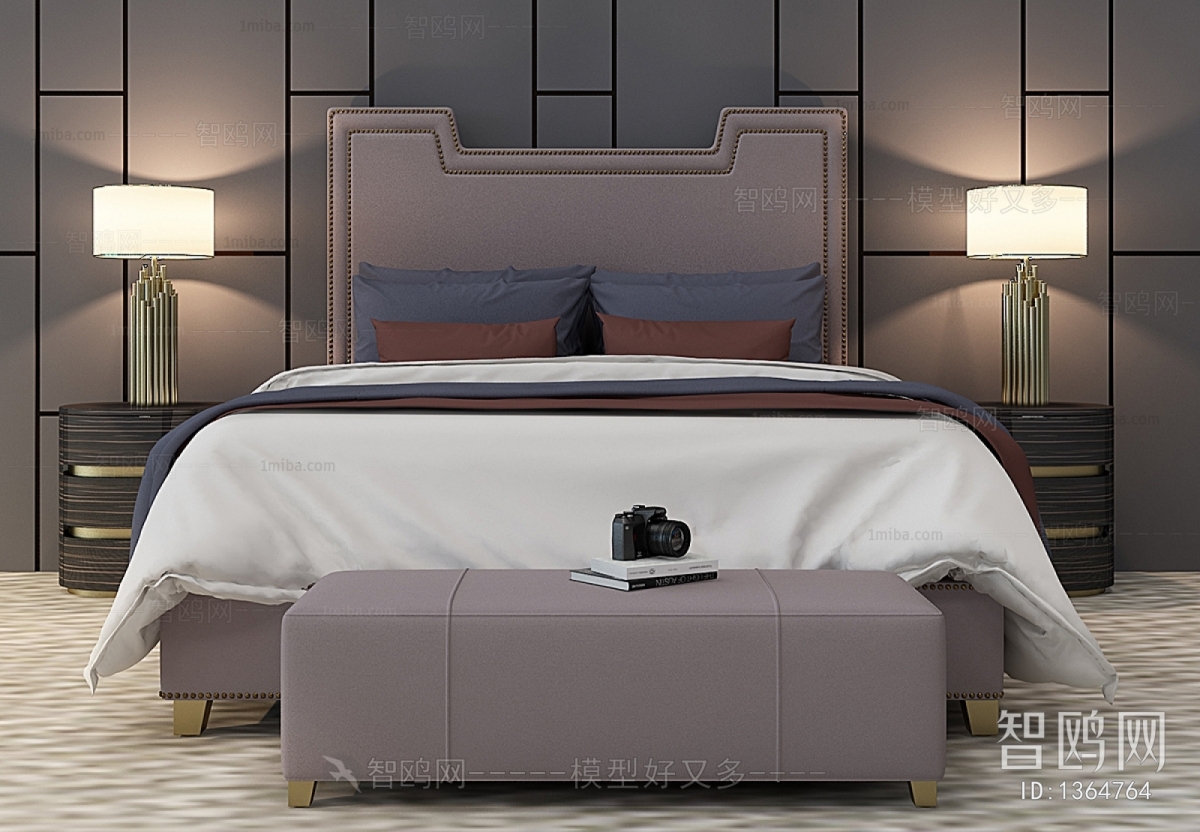 Modern Double Bed