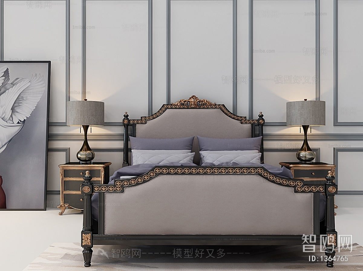 European Style Double Bed