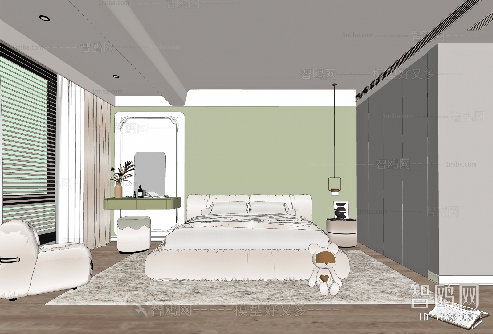 Nordic Style Bedroom