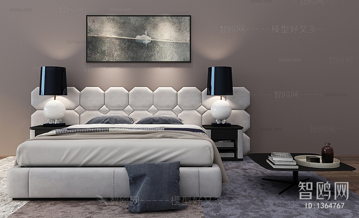 Modern Double Bed