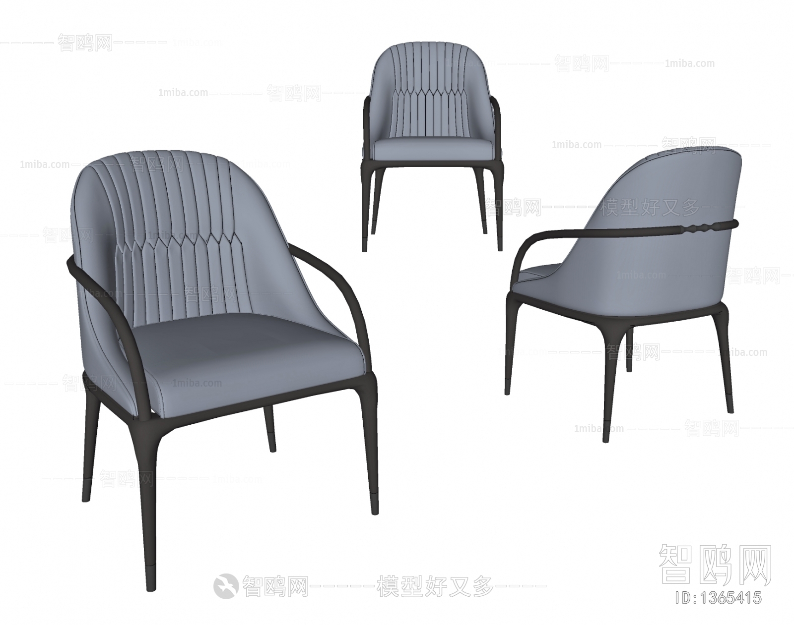 New Chinese Style Lounge Chair