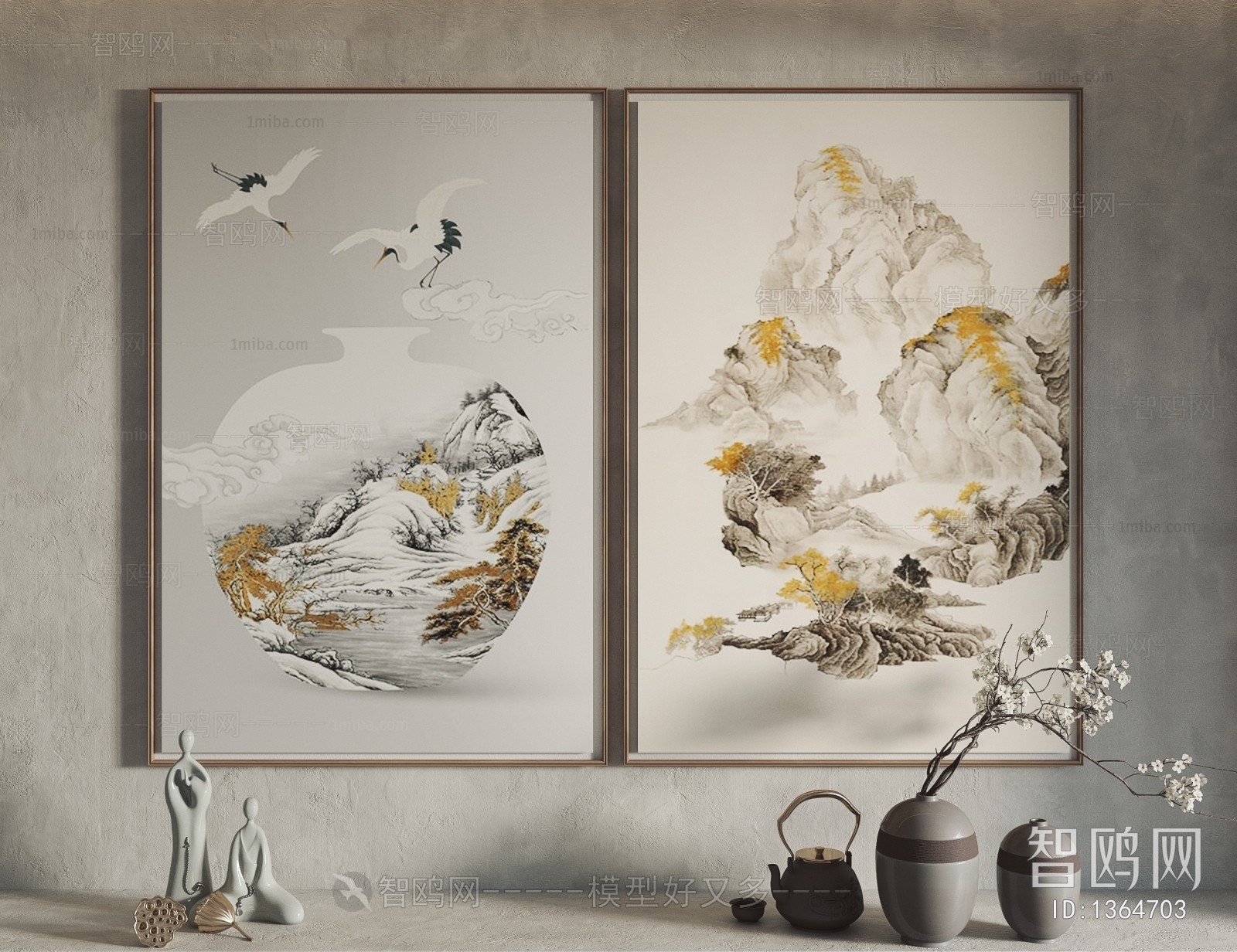 New Chinese Style Painting