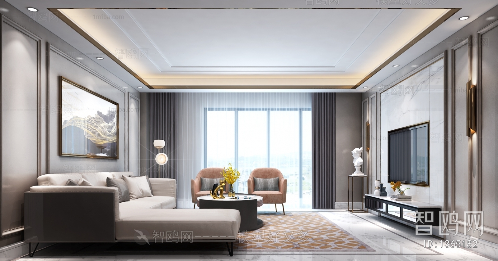 Modern A Living Room