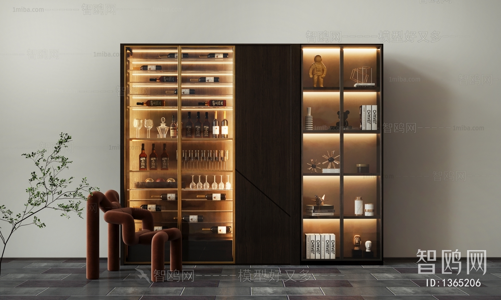 Modern Wine Cabinet