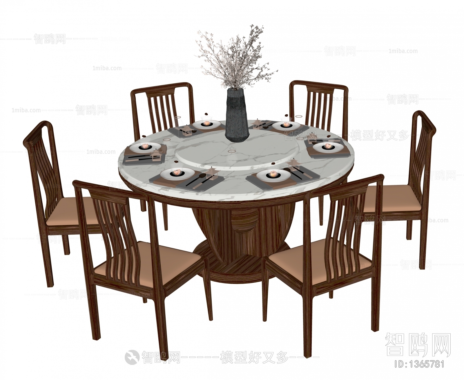 New Chinese Style Dining Table And Chairs