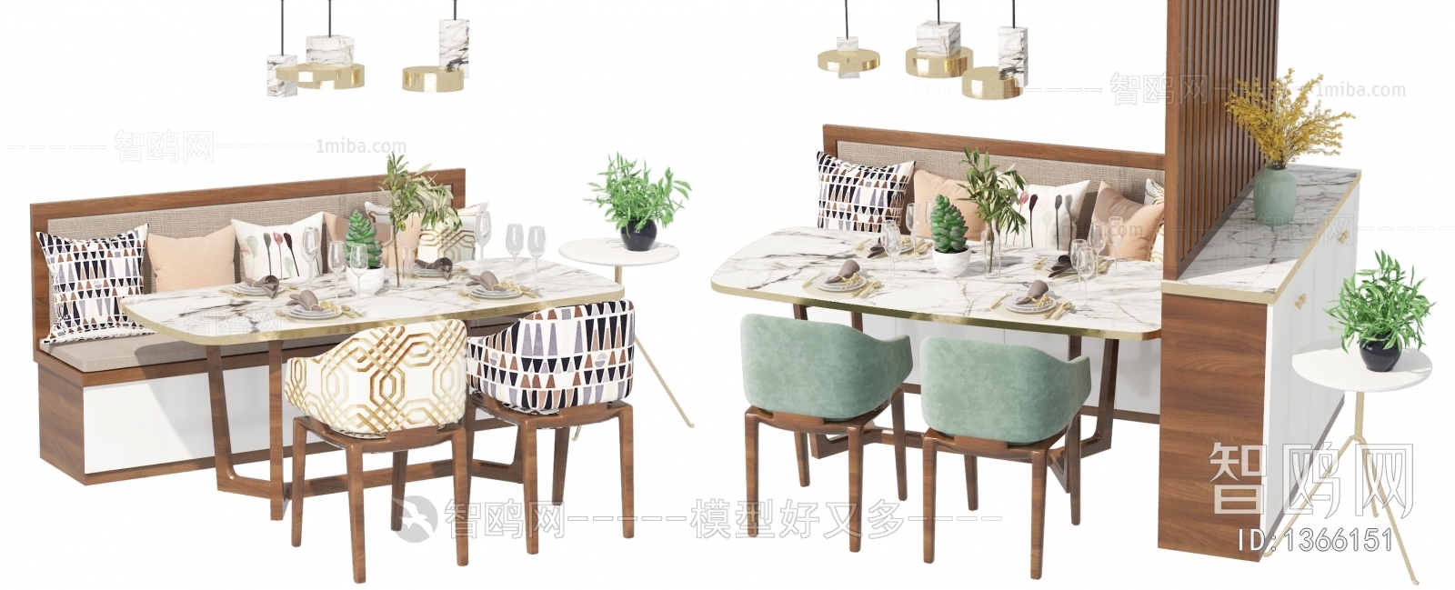 Nordic Style Dining Table And Chairs