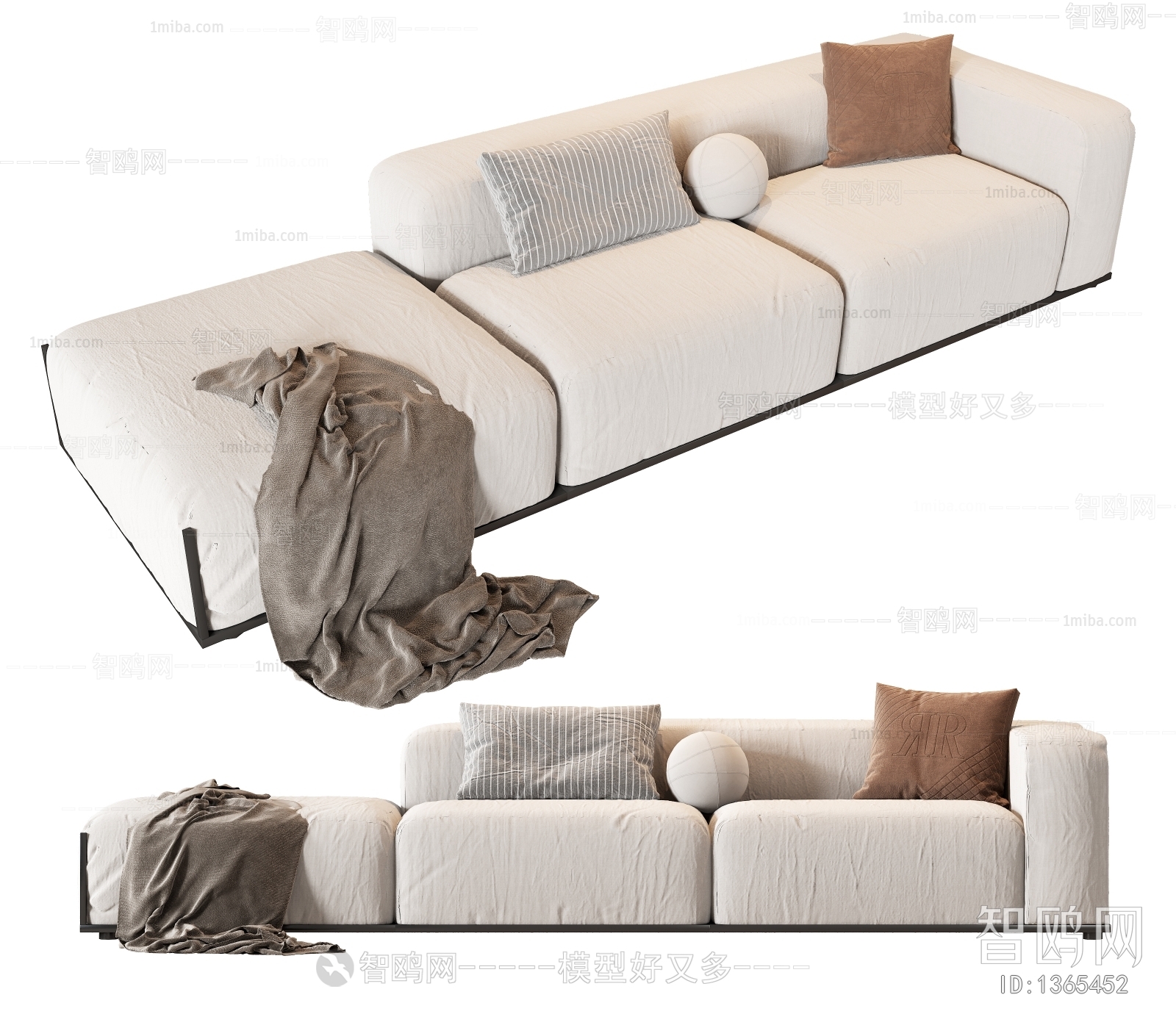 Modern Multi Person Sofa