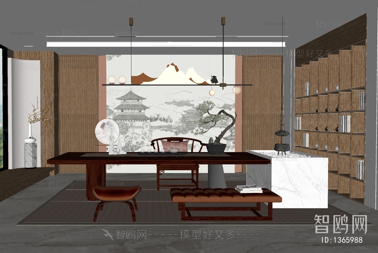 New Chinese Style Tea House