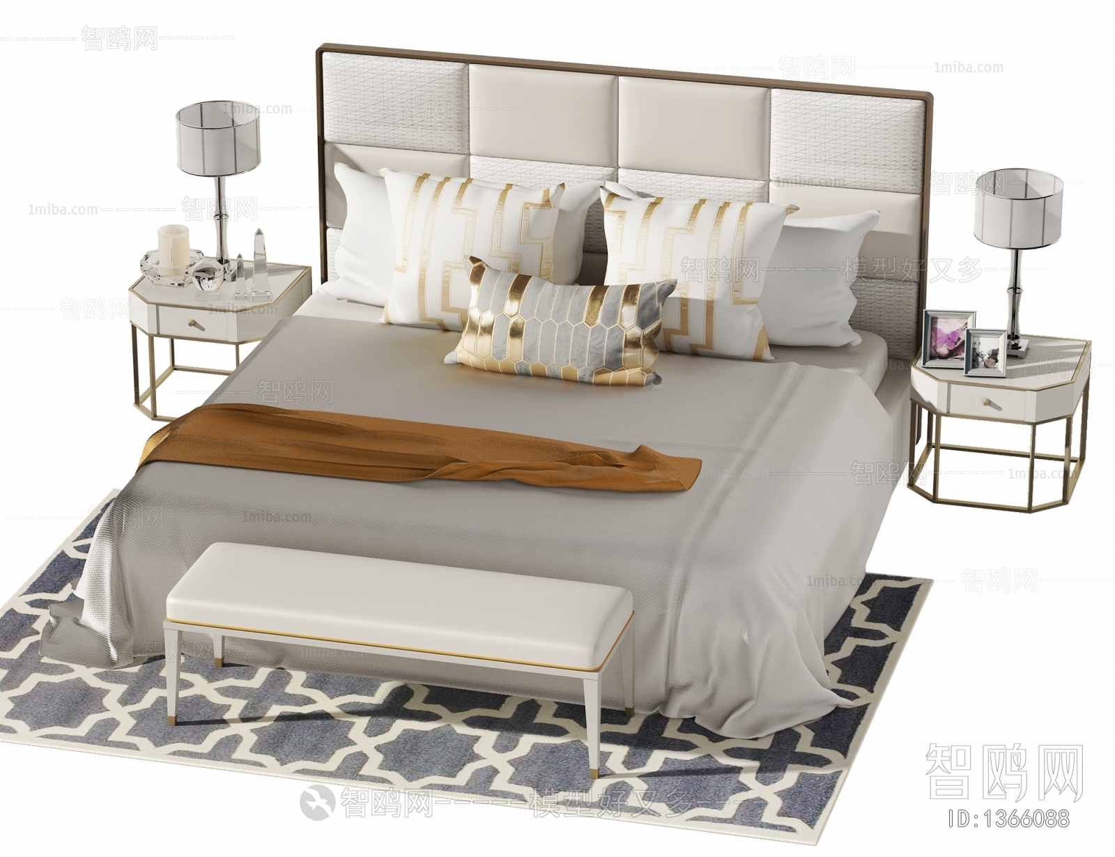 Modern Double Bed