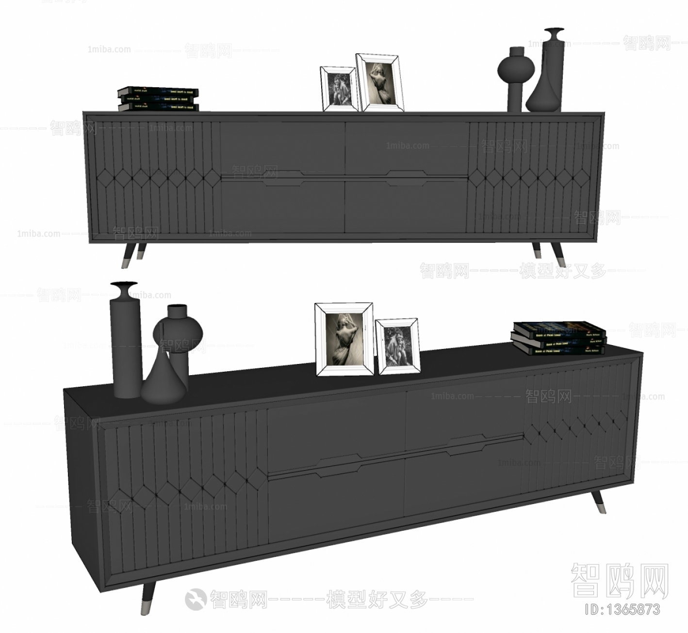 New Chinese Style TV Cabinet