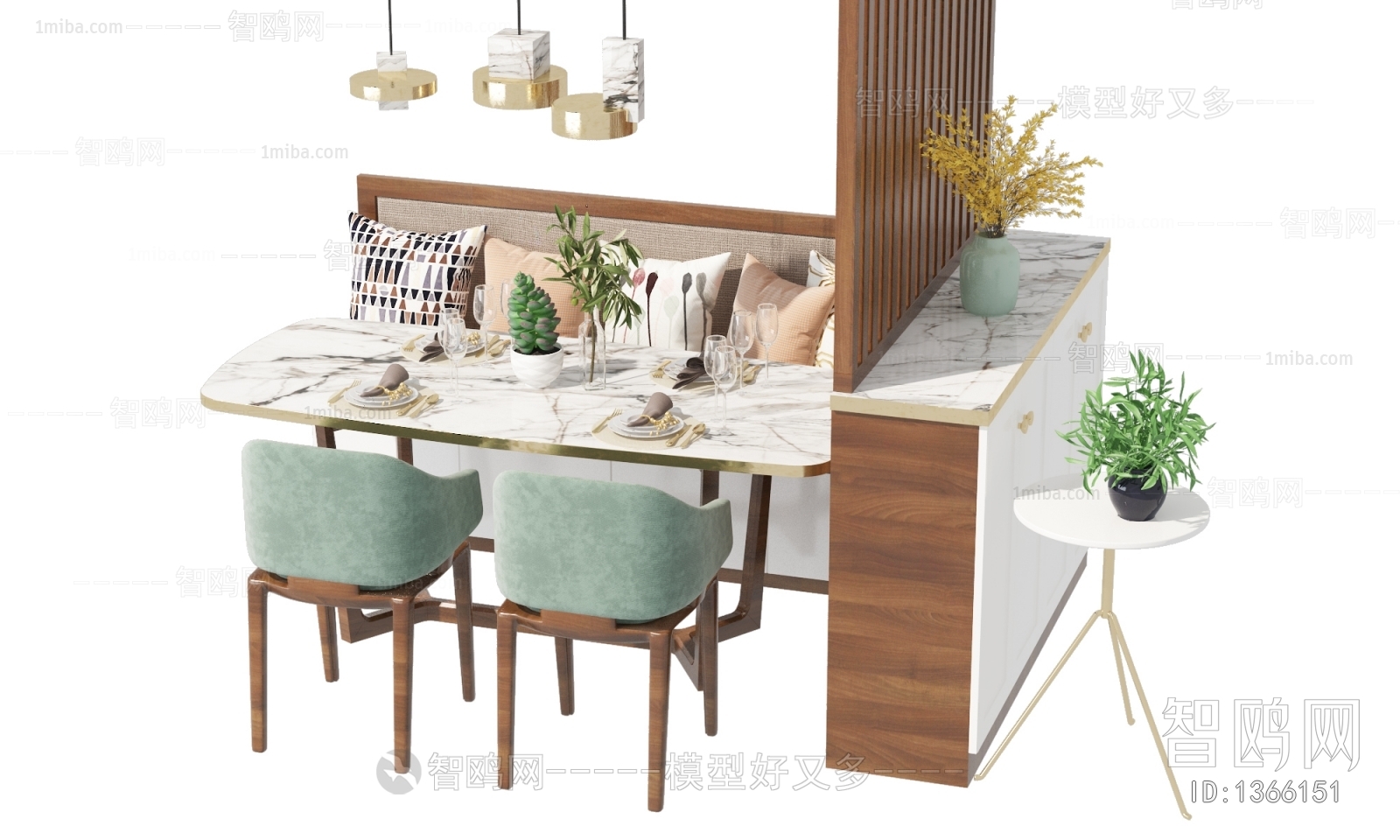 Nordic Style Dining Table And Chairs