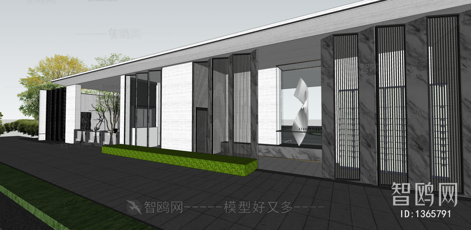 New Chinese Style Facade Element