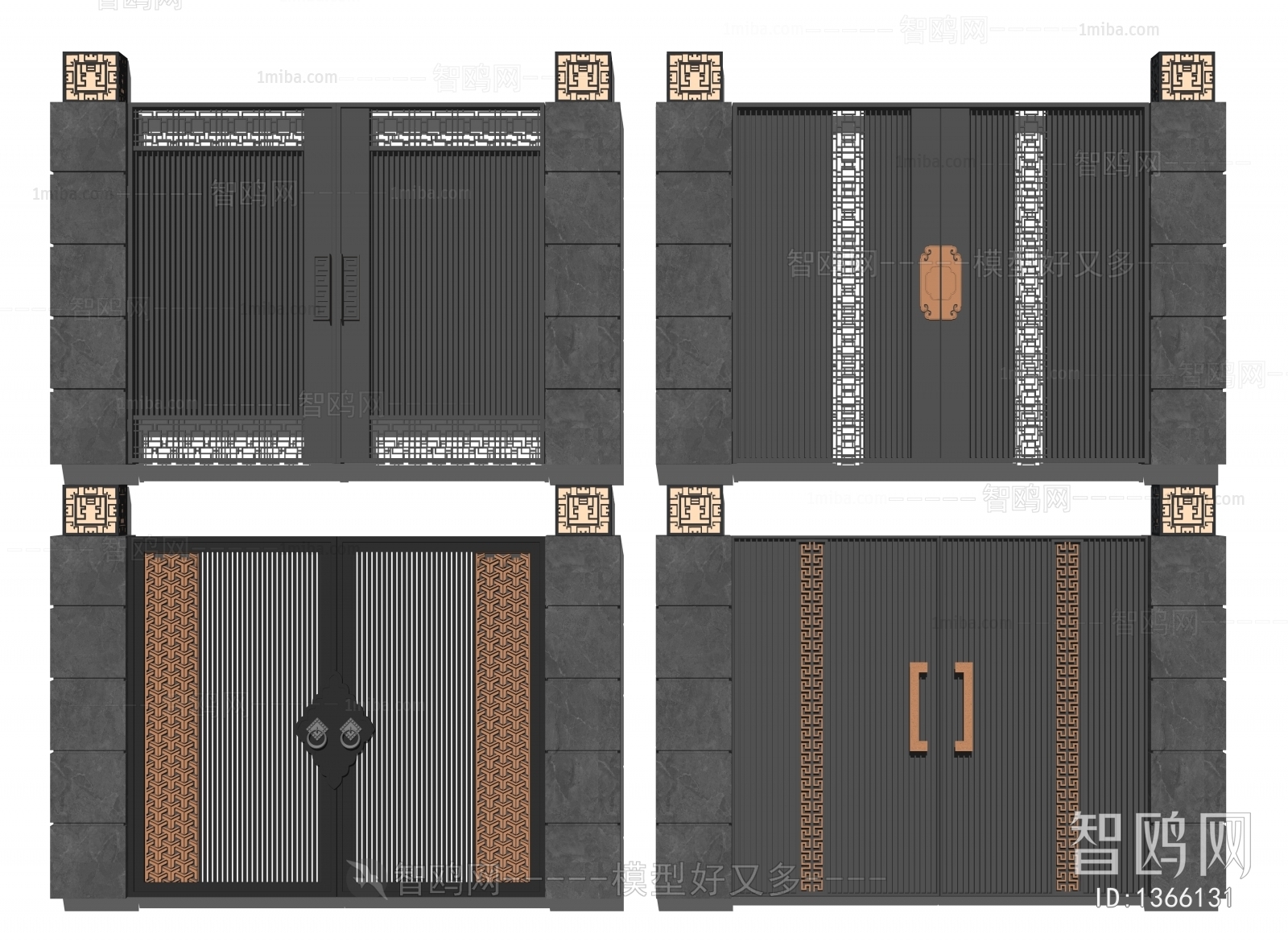 New Chinese Style Door