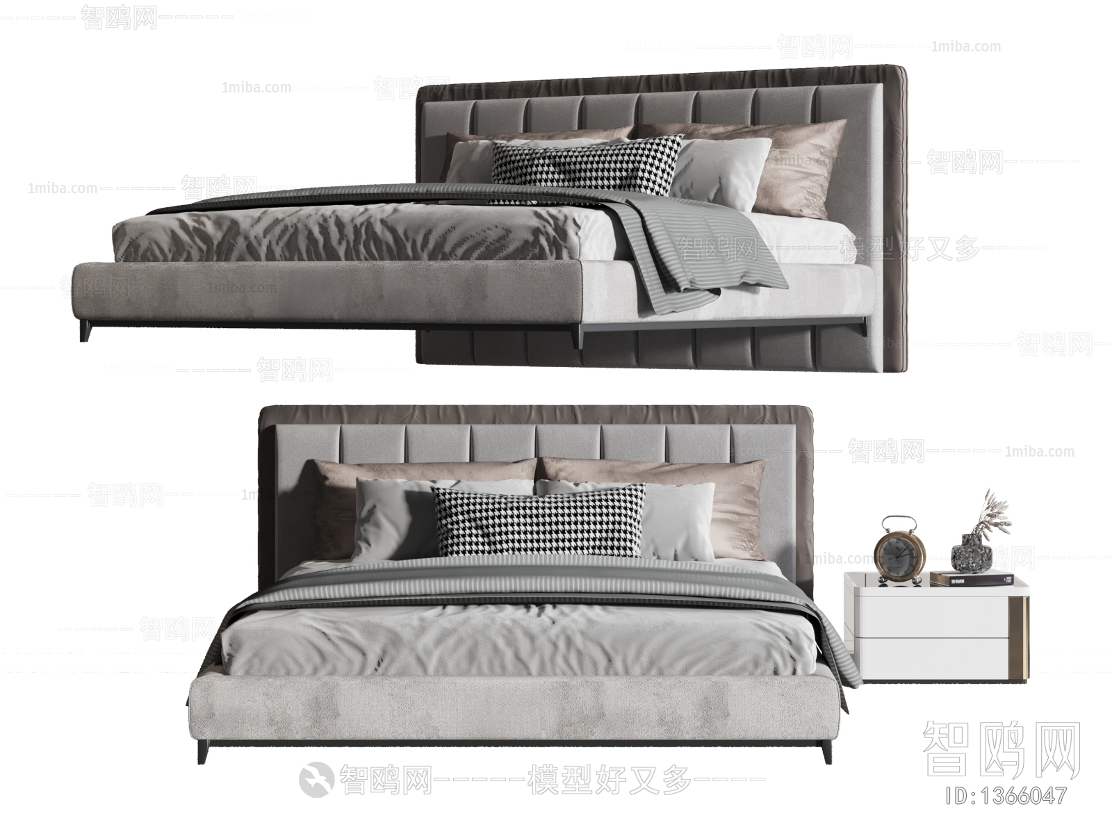 Modern Double Bed