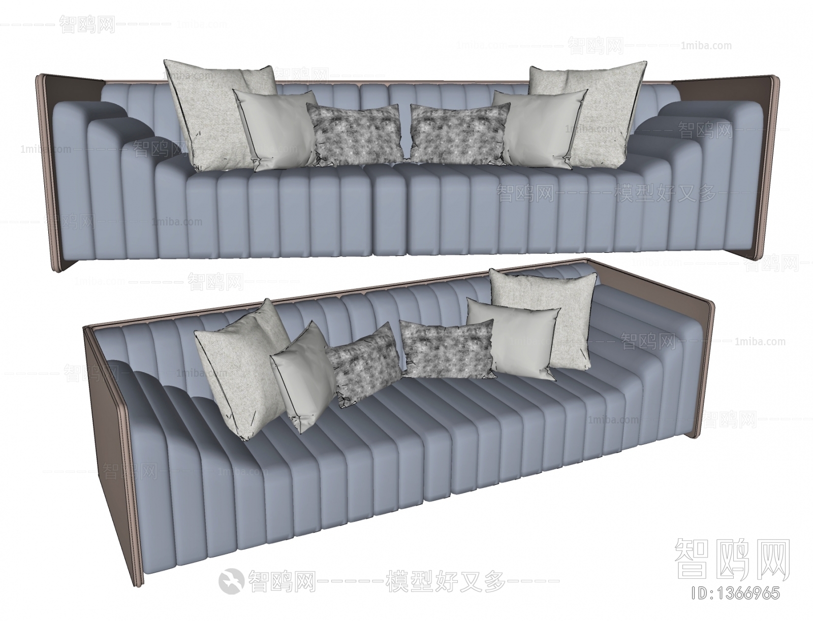 Modern Multi Person Sofa