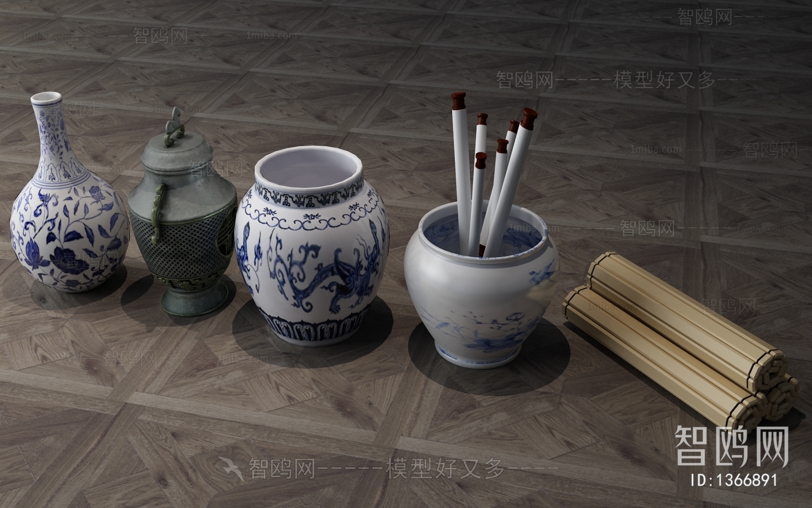 中式陶瓷器皿 瓷器