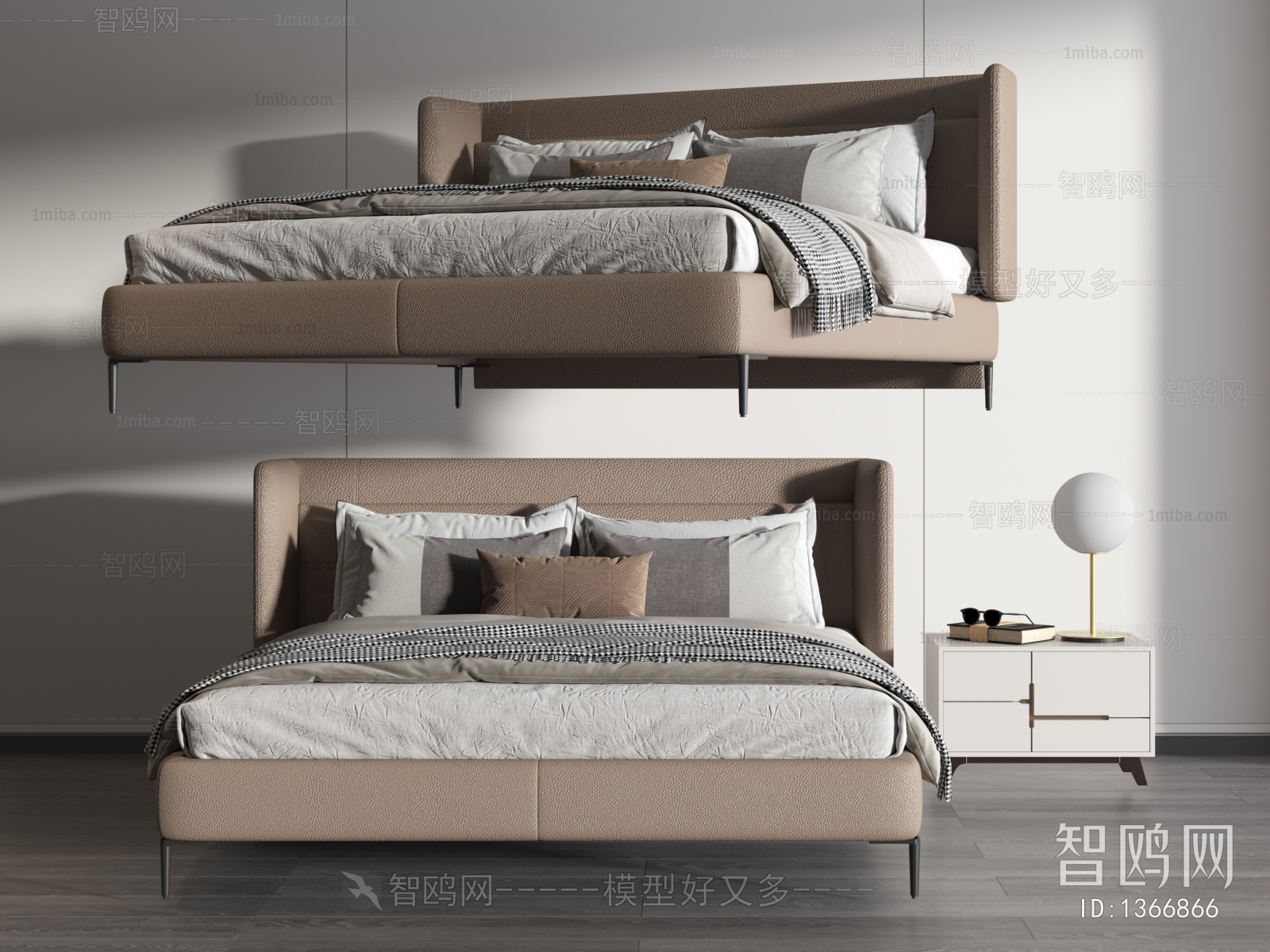 Modern Double Bed