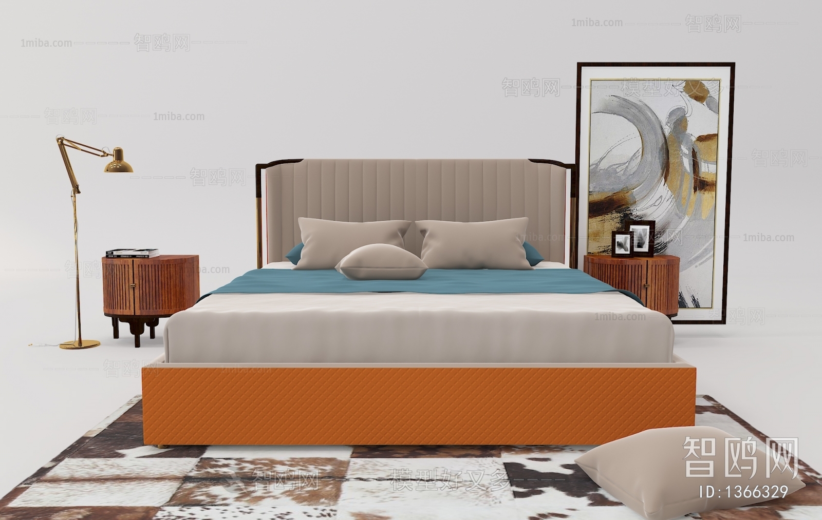 Modern Double Bed