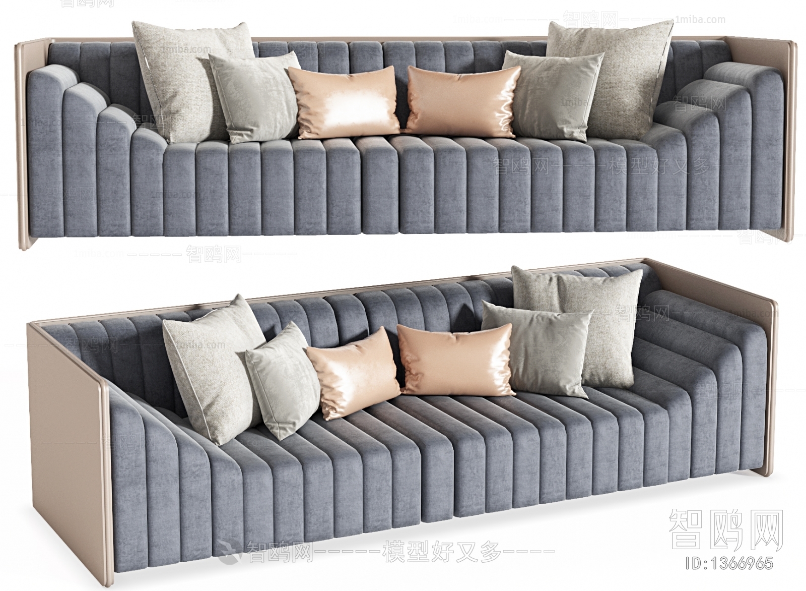 Modern Multi Person Sofa