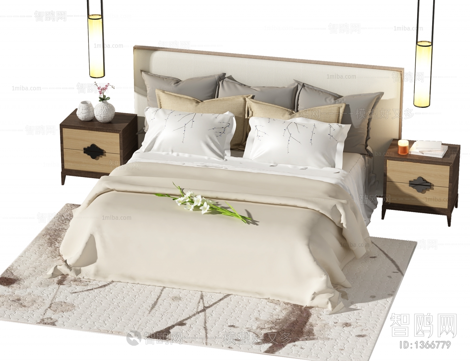 Modern Double Bed